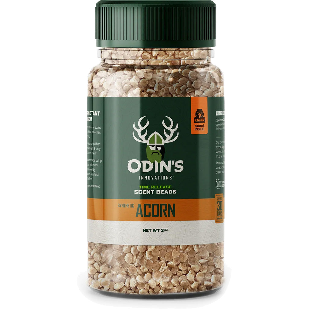 Odin's Innovations Odin's Innovations Acorn Scented Beads 3oz Bottle - Imported Draft - DropShot Archery
