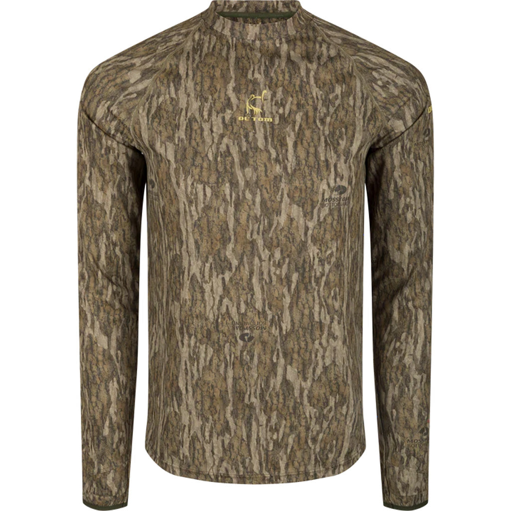 Drake Ol Tom Mens Early Bird LS Performance Crew MO Bottomland Medium