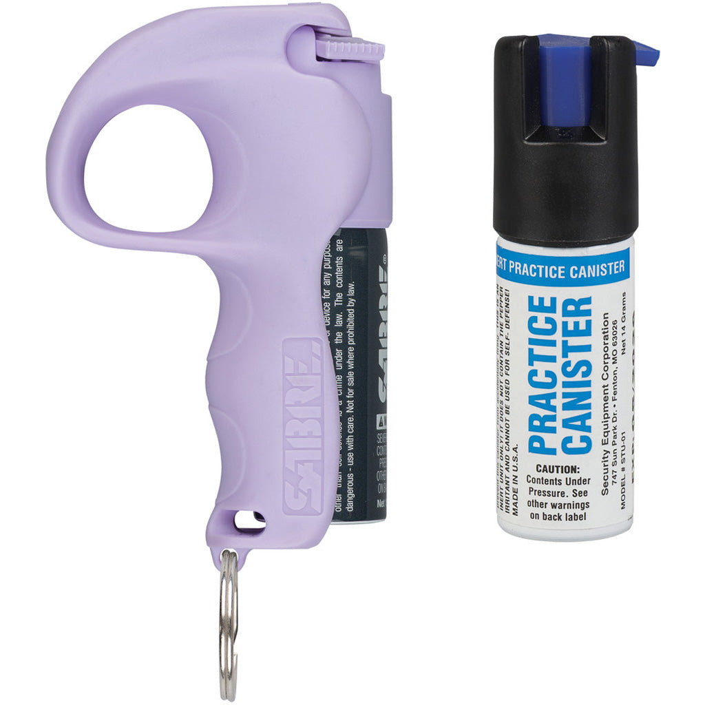Sabre Sabre Easy Aim Pepper Spray w/Practice Spray Lavender - Imported Draft - DropShot Archery