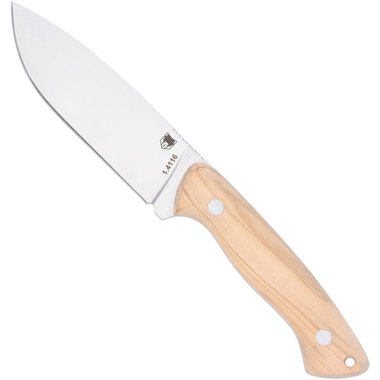 CobraTec Fixed Blade Twin Mountain Knife Fixed Blade Olivewood 4.5