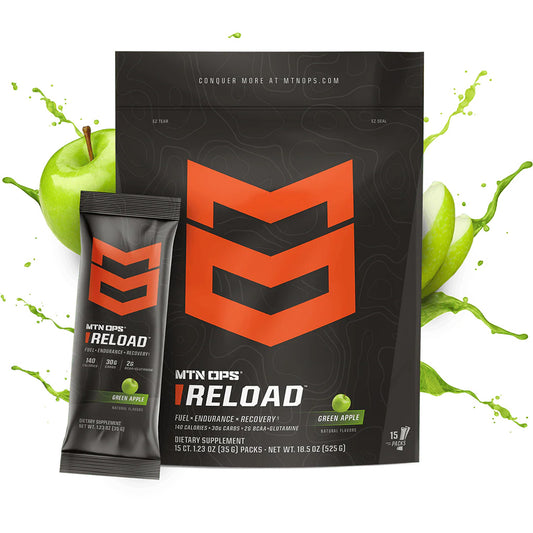 MTN OPS MTN Ops Reload Green Apple Pouch - 15ct Packs - Imported Draft - DropShot Archery