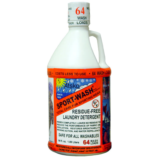 Atsko Atsko Sport-Wash Laundry Detergent 2 qt. - Imported Draft - DropShot Archery