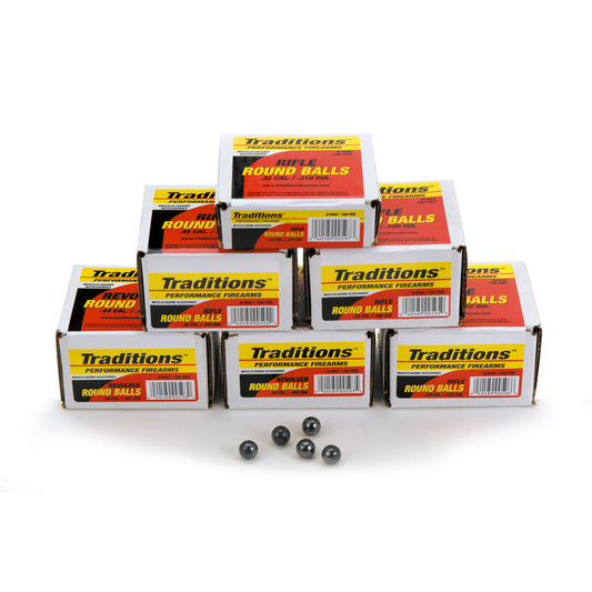 Traditions Traditions Swaged Round Balls .50 cal. 100 pk. - Imported Draft - DropShot Archery