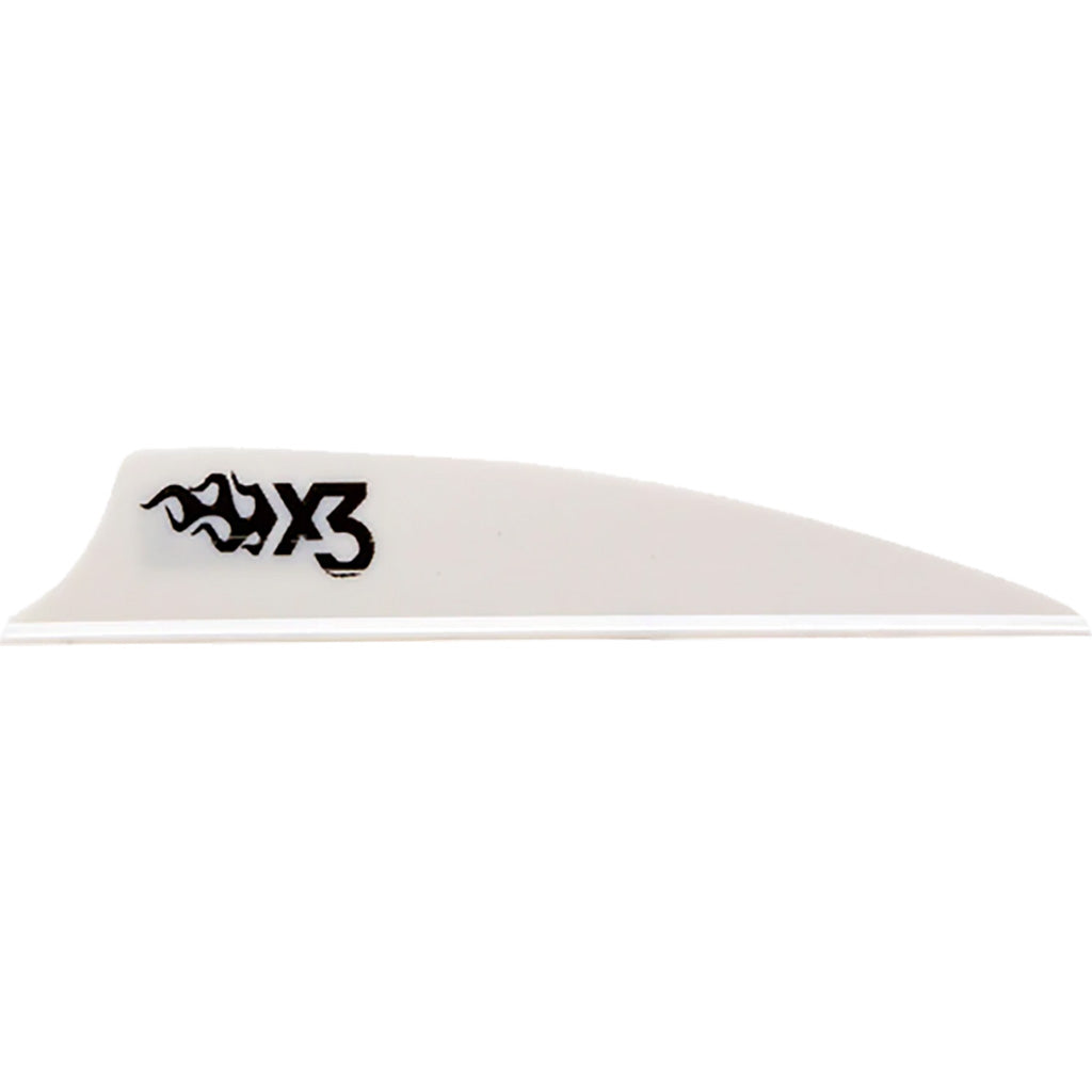 Bohning Bohning X3 Vanes White 2.25 In. 100 pk. - Archery & Outdoor Gear - DropShot Archery