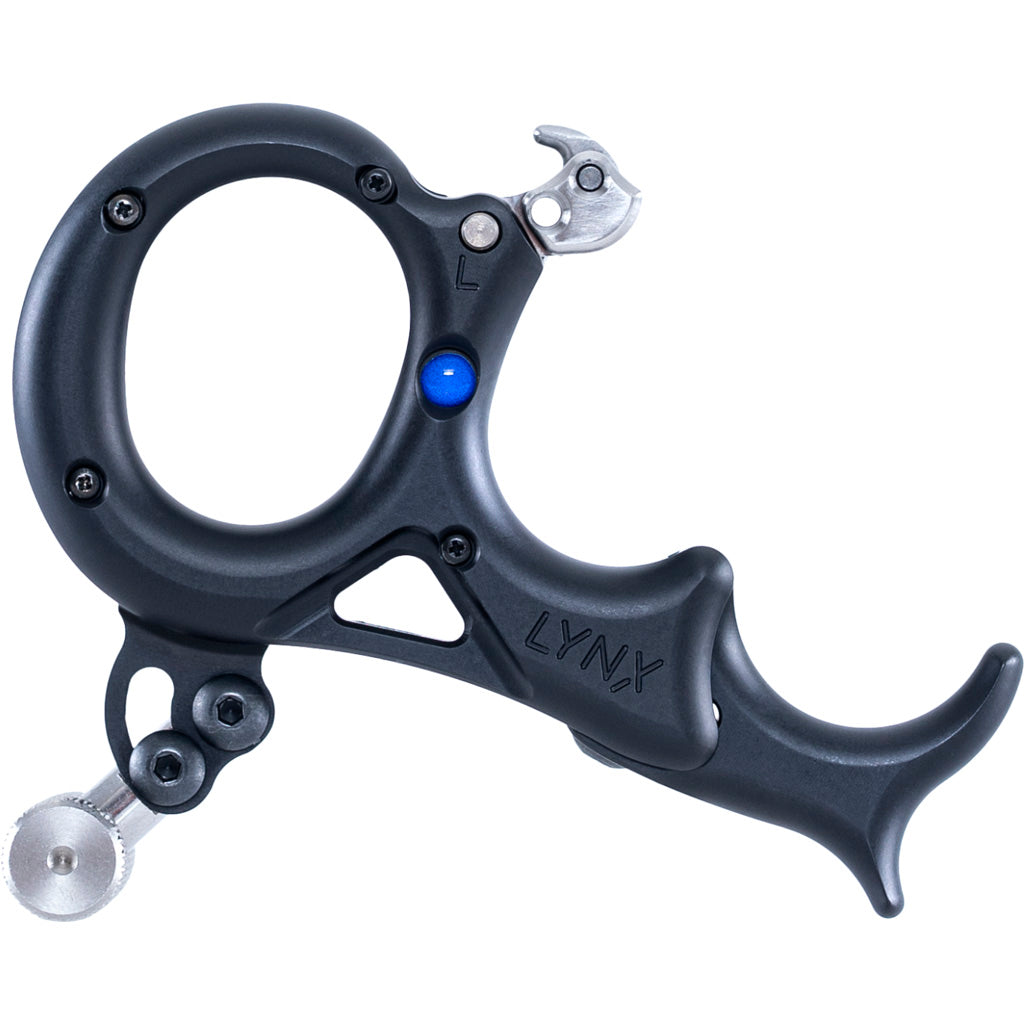 Stanislawski Stan Lynx Hinge Release Black Large - Imported Draft - DropShot Archery