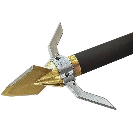 OzCut Broadheads Ozcut Kreature Hybrid 4 Blade Broadhead 100 gr. 3 pk. - Imported Draft - DropShot Archery