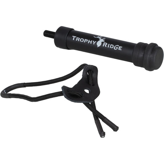 Trophy Ridge Trophy Ridge Snub Nose Stabilizer Black 5 in. - Imported Draft - DropShot Archery