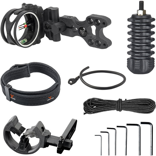 30-06 30-06 Bow Accessory Package "First Level" (5 Pc Kit) - Imported Draft - DropShot Archery
