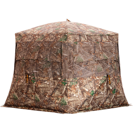 Rhino Blind Rhino Blind Low Hub Mossy Oak Country 300D - Imported Draft - DropShot Archery
