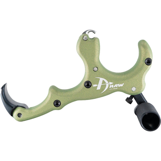 B3 B3 Draw Open Hook Release Crocodile Green - Imported Draft - DropShot Archery