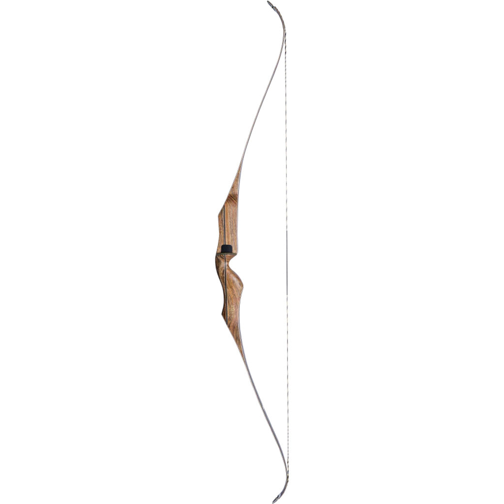 Bear Bear Super Kodiak Recurve Shedua and Black 64 in. 35 lbs. RH - Imported Draft - DropShot Archery