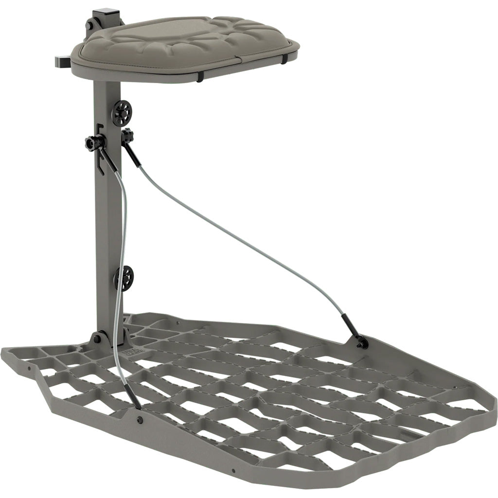 Novix Novix Echo Hang On Stand Classic Gray - Imported Draft - DropShot Archery