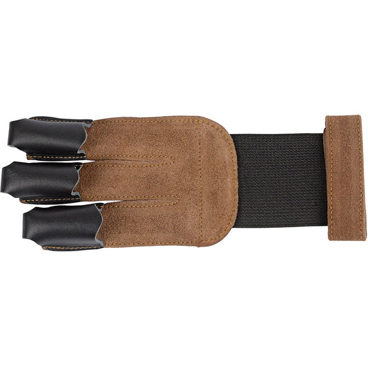 30-06 30-06 Leather Tip Shooting Glove 3 Finger Medium - Imported Draft - DropShot Archery