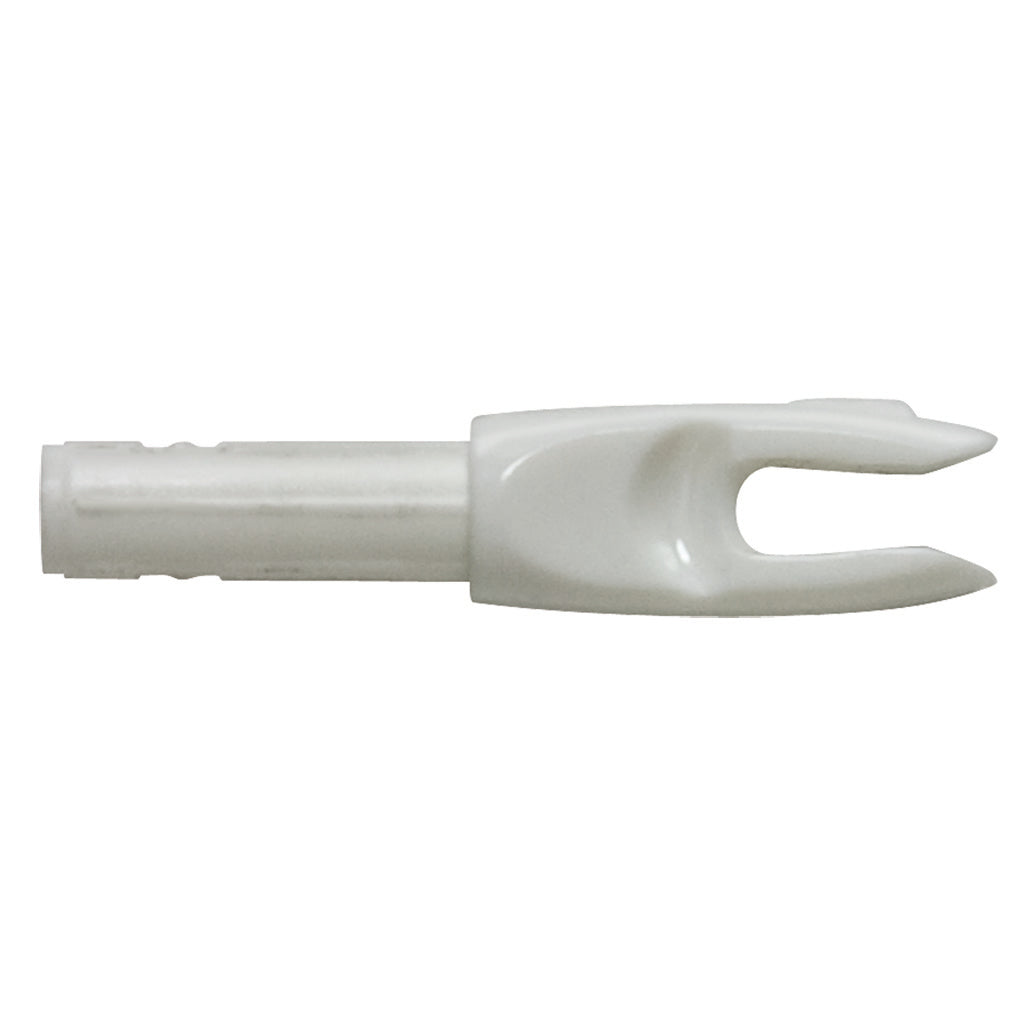 Easton Easton 4mm G Nocks White Large Groove 100 pk. - Arrows & Bolts - DropShot Archery