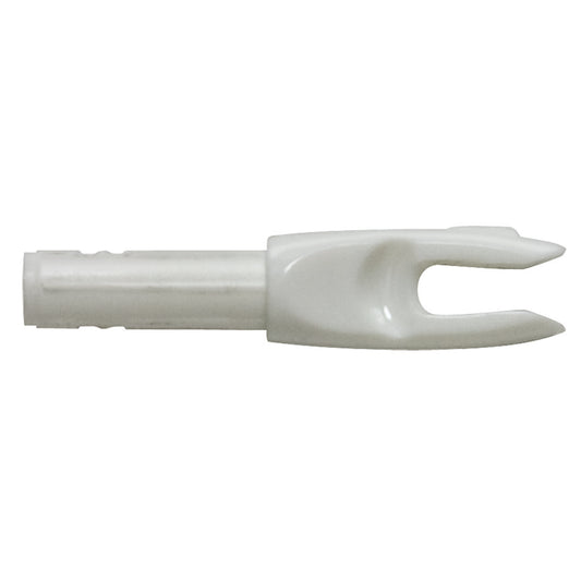 Easton Easton 4mm G Nocks White Large Groove 100 pk. - Arrows & Bolts - DropShot Archery