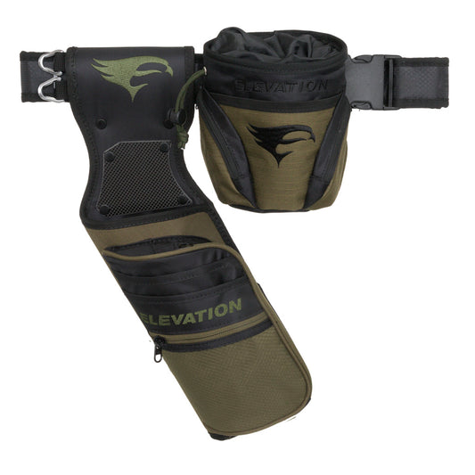 Elevation Elevation Nerve Quiver Package Ambush Green RH - Imported Draft - DropShot Archery