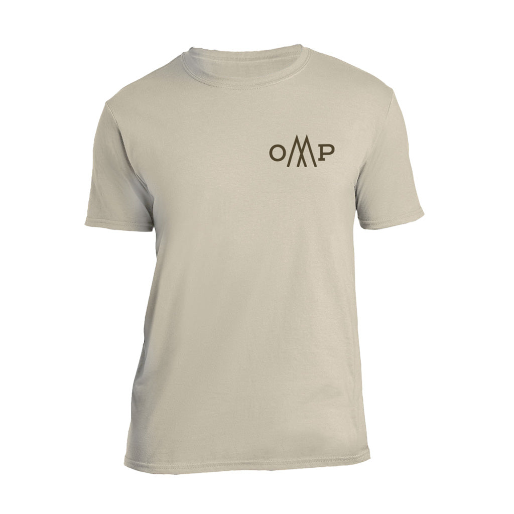 October Mountain October Mountain Tradition Tee Sand X-Large - Imported Draft - DropShot Archery