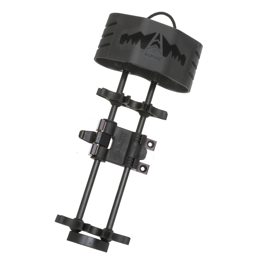 Alpine Alpine Waypoint 4 Arrow Quiver Black - Imported Draft - DropShot Archery