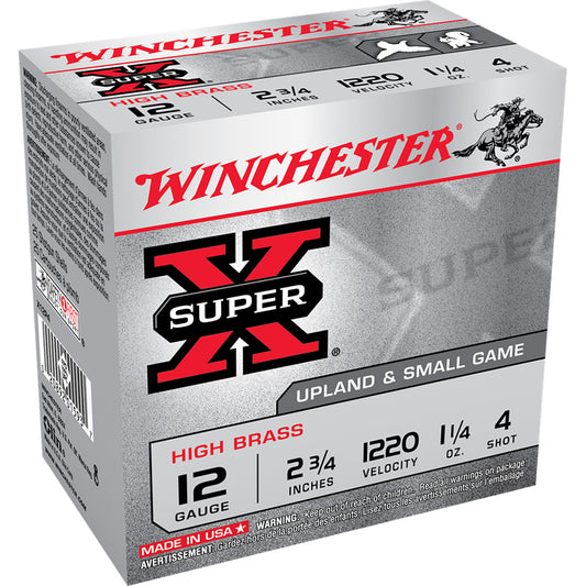 Winchester Winchester Super-X Pheasant Load 12 ga. 2.75 in. 1 1/4 oz. 4 Shot 25 rd. - Imported Draft - DropShot Archery
