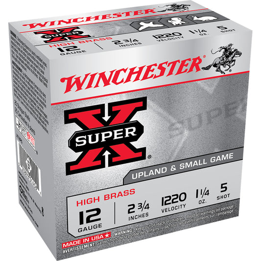 Winchester Winchester Super-X Pheasant Load 12 ga. 2.75 in. 1 1/4 oz. 5 Shot 25 rd. - Imported Draft - DropShot Archery