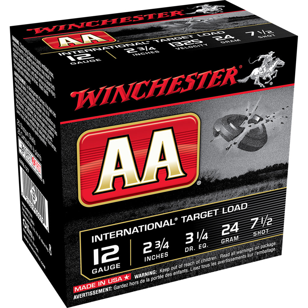 Winchester Winchester AA USA Shooting Load 12 ga. 2.75 in. 24 gm. 7.5 Shot 25 rd. - Imported Draft - DropShot Archery