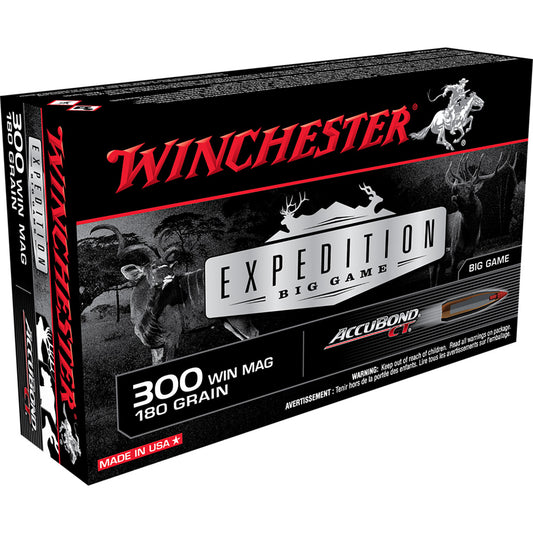 Winchester Winchester Expedition Big Game Long Range Ammo 7mm Rem. Mag. 168 gr. Accubond LR 20 rd. - Imported Draft - DropShot Archery