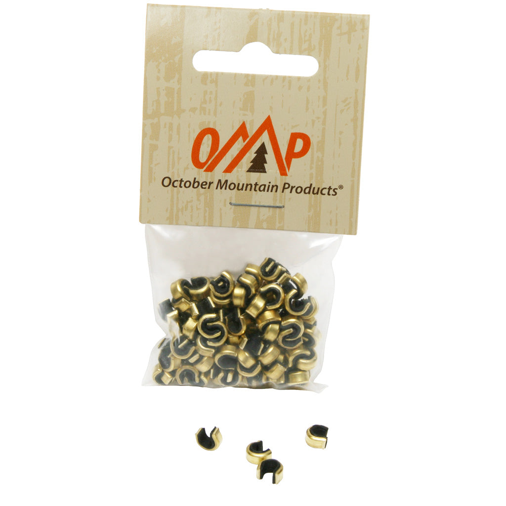 October Mountain October Mountain Nock Sets Hunter Black 100 pk - Outdoor Gear - DropShot Archery