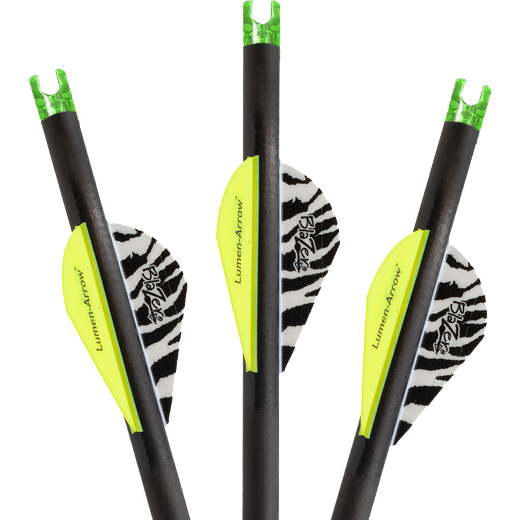 Lumenok Lumenok Crossbow Bolts 20 In. Green Capture Nocks 3 pk. - Crossbows - DropShot Archery