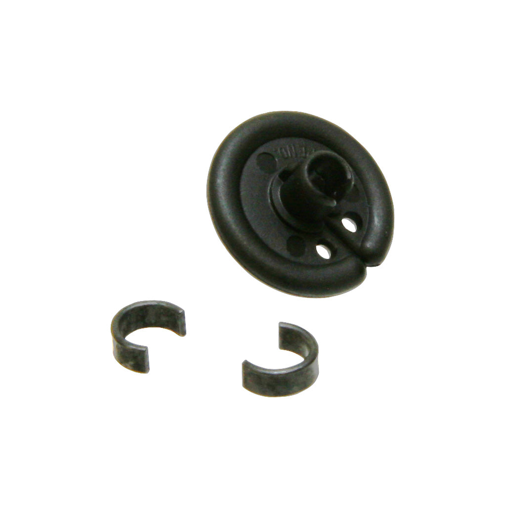 October Mountain October Mountain Slotted Kisser Button Black 9/16 In. 1 pk. - Archery & Outdoor Gear - DropShot Archery