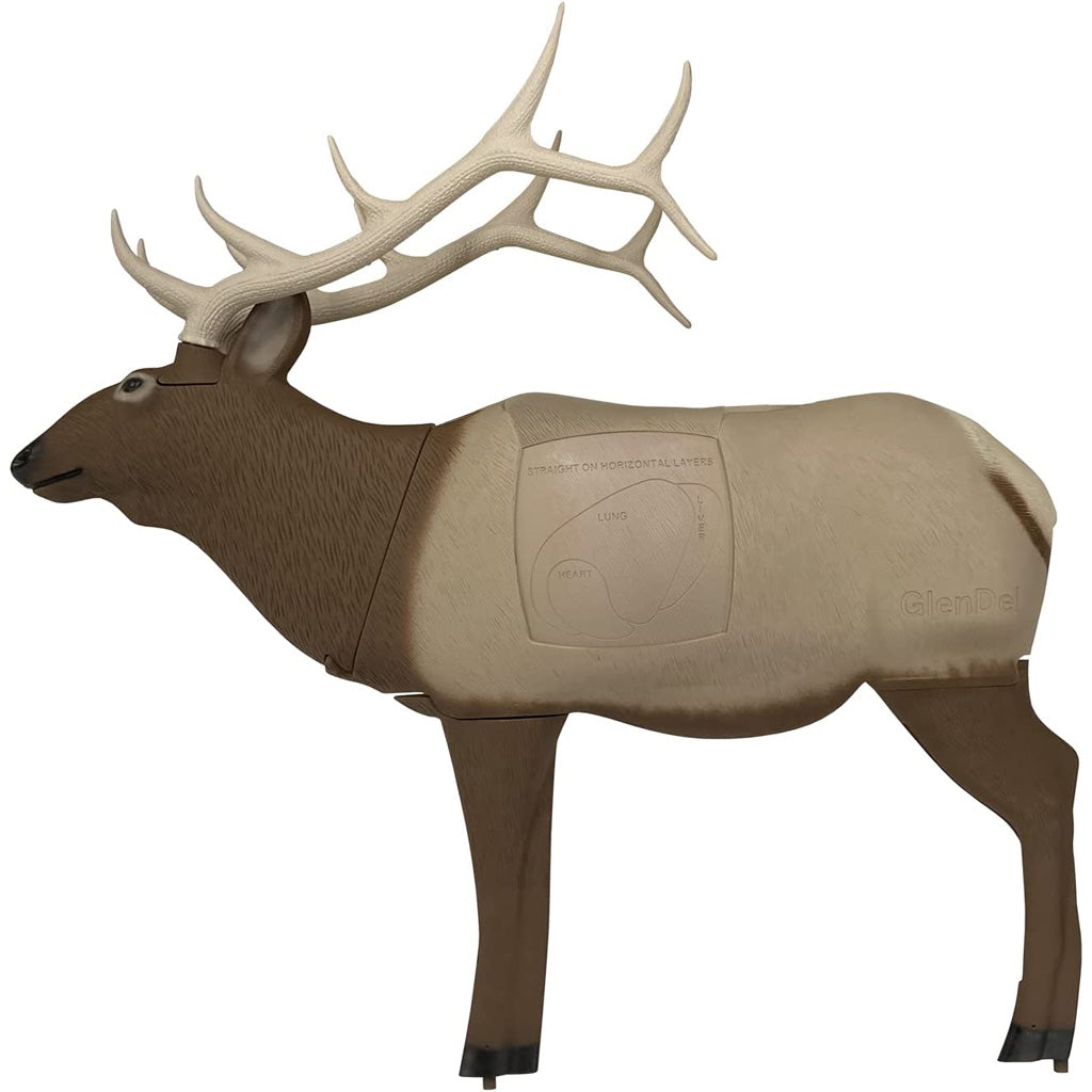 GlenDel Glendel 1/2 Size Elk Target - Archery & Outdoor Gear - DropShot Archery