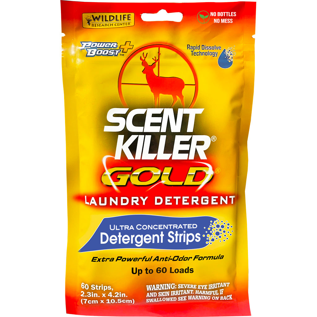 Wildlife Research Wildlife Research Scent Killer Laundry Det Strips 60ct - Scents & Attractants - DropShot Archery