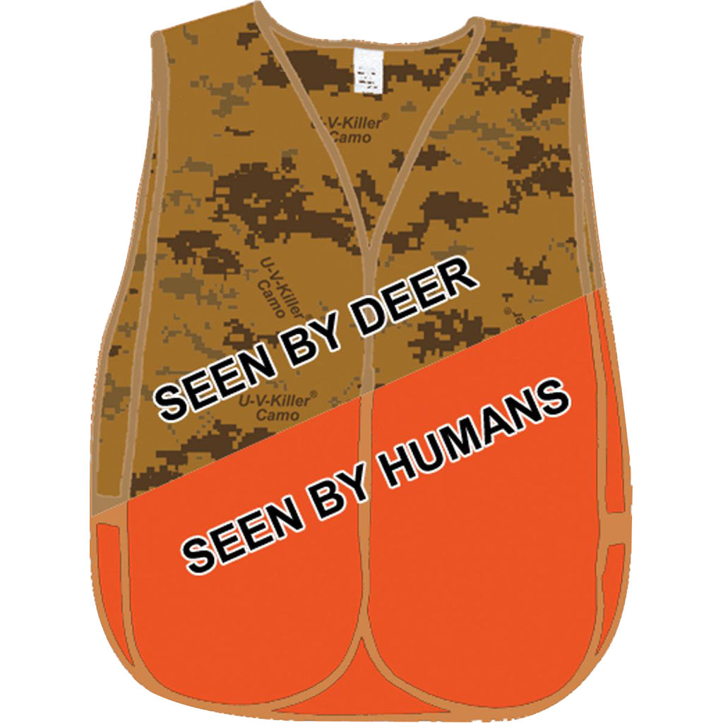 Atsko Atsko U-v Killer Treated Vest Blaze Camo - Archery & Outdoor Gear - DropShot Archery