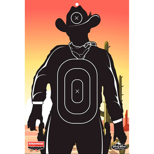 Birchwood Casey Birchwood Casey Dirty Bird Gunslinger Skyline 12x18" 6pk - Archery & Outdoor Gear - DropShot Archery