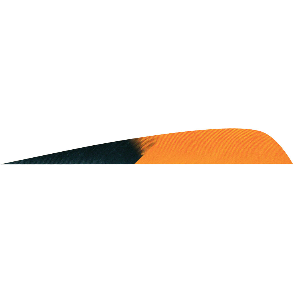 Gateway Gateway Parabolic Feathers Kuro Orange 4 In. Lw 50 pk. - Outdoor Gear - DropShot Archery