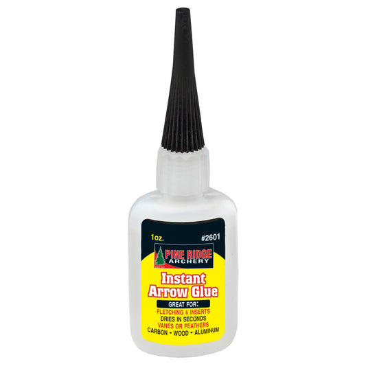Pine Ridge Pine Ridge Instant Arrow Glue 1 oz. - Imported Draft - DropShot Archery