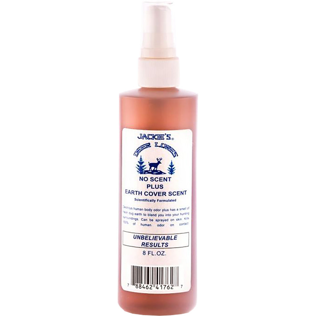 Jackies Deer Lures Jackies No Scent Plus Earth W/sprayer 8 Oz. - Scents & Attractants - DropShot Archery