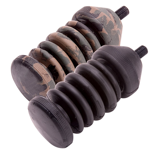 Limbsaver Limbsaver Mini S-coil Stabilizer Black 3.5 In. - Archery Accessories - DropShot Archery