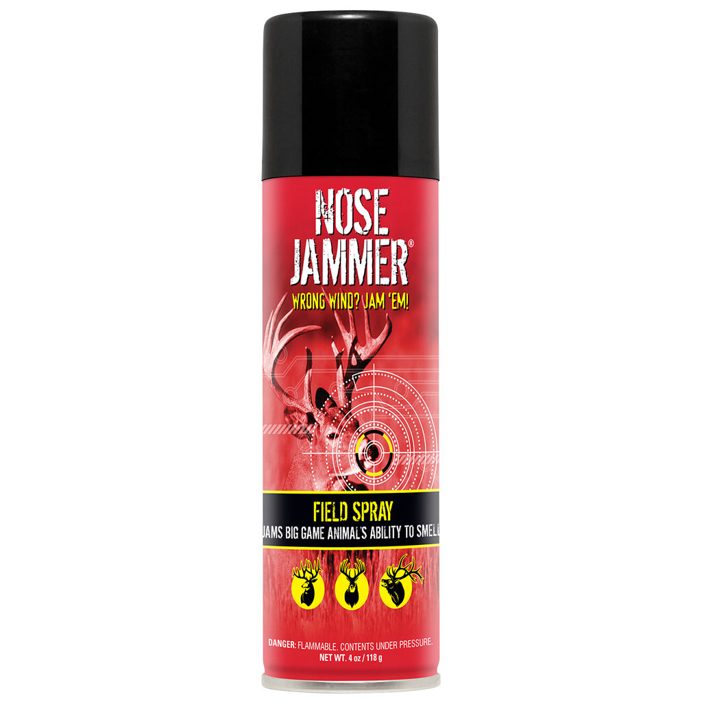Nose Jammer Nose Jammer Cover Scent Field Spray 4 Oz. - Scents & Attractants - DropShot Archery
