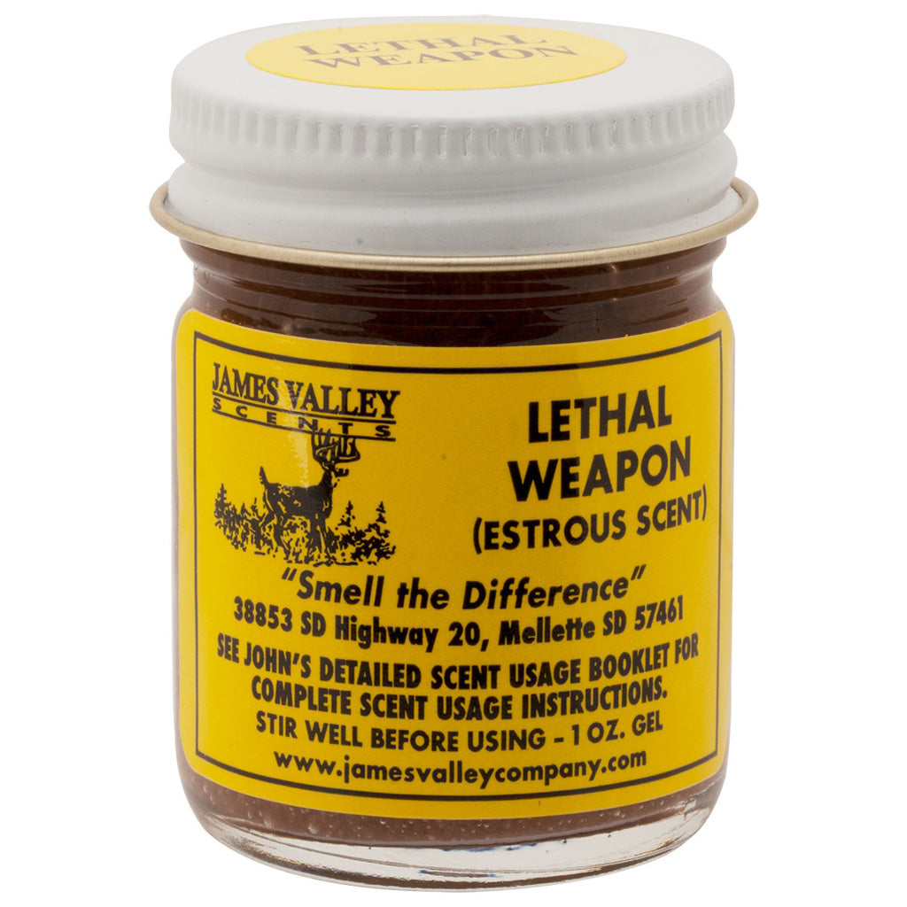James Valley James Valley Gel Scents Lethal Weapon Buck Lure - Scents & Attractants - DropShot Archery