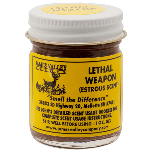 James Valley James Valley Gel Scents Lethal Weapon Buck Lure - Scents & Attractants - DropShot Archery