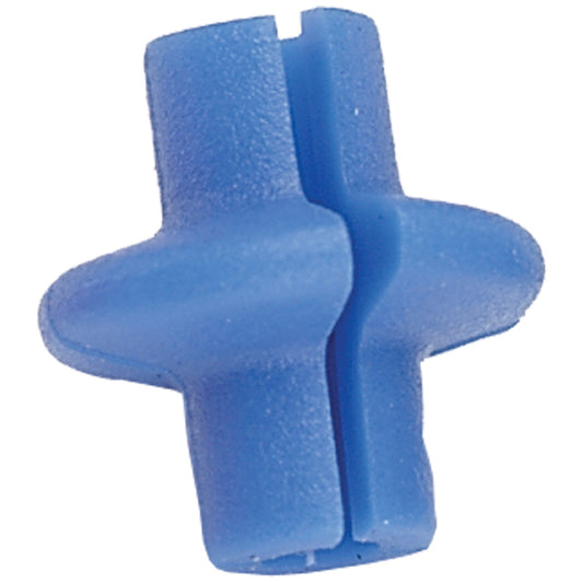 Pine Ridge Pine Ridge Kisser Button Slotted Blue 1 pk. - Outdoor Gear - DropShot Archery