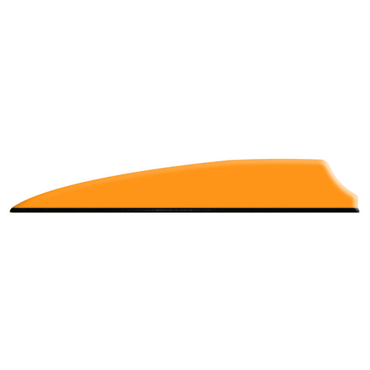 Q2I Q2i Fusion X-ii Vanes Neon Orange 3 In. 100 pk. - Outdoor Gear - DropShot Archery