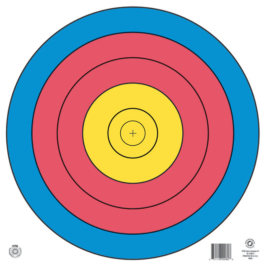 Maple Leaf Press Maple Leaf Target Face FITA 5-Ring 80 cm. - Imported Draft - DropShot Archery
