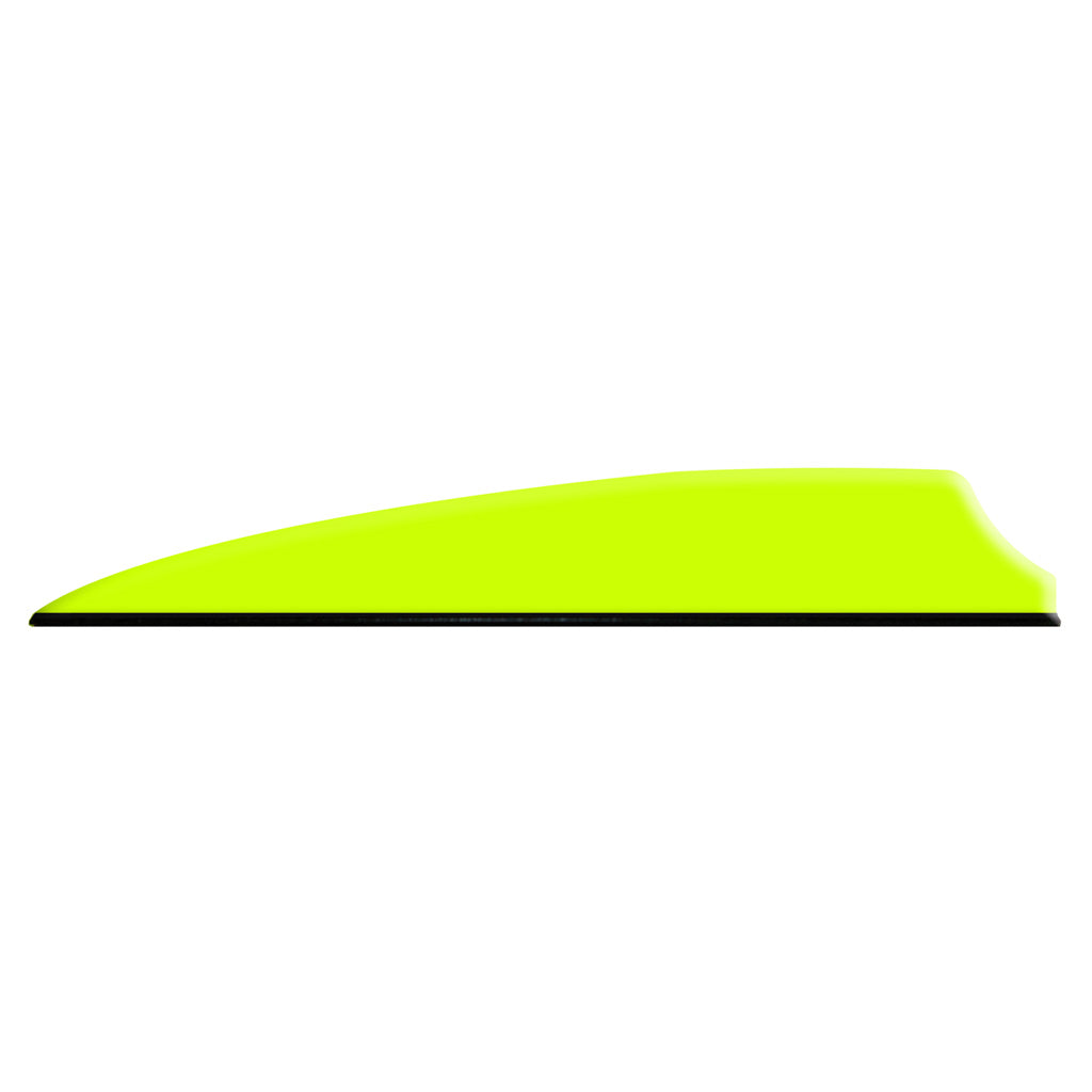 Q2I Q2i Fusion X-ii Vanes Neon Yellow 3 In. 100 pk. - Outdoor Gear - DropShot Archery