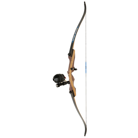 Fin-Finder Fin Finder Sand Shark Recurve Package With Spin Doctor Bowfishing Reel 62in. 35 LBS. LH - Outdoor Gear - DropShot Archery