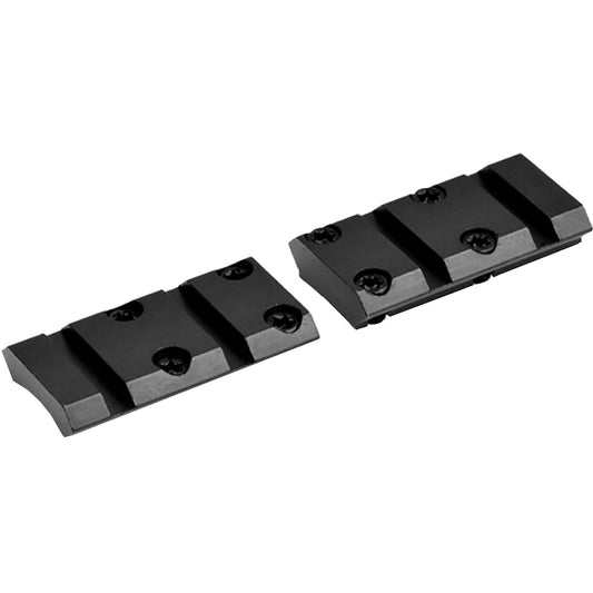 Warne Warne Maxima 2 Piece Steel Scope Bases Matte Black Browning X-bolt - Arrows & Bolts - DropShot Archery
