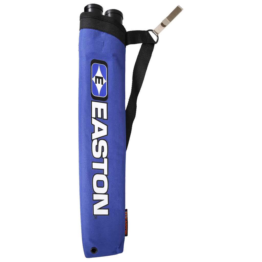 Easton Easton Flipside 2-tube Hip Quiver Blue RH/lh - Arrows & Bolts - DropShot Archery