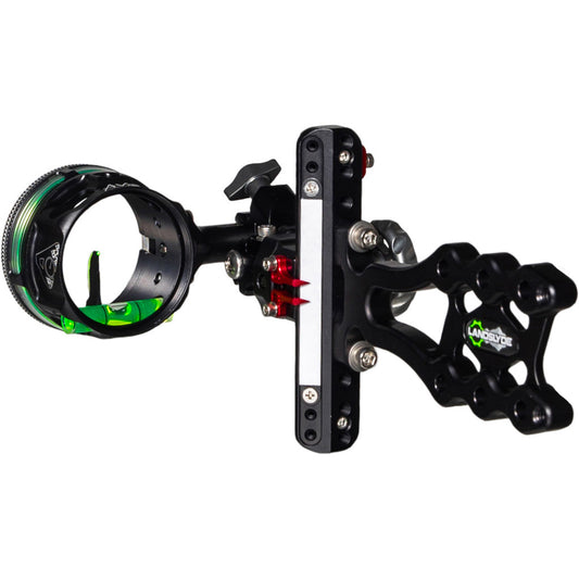 Axcel Axcel Landslyde Sight Avx-41 1 Pin .010 Green RH Non-dampened - Archery & Outdoor Gear - DropShot Archery