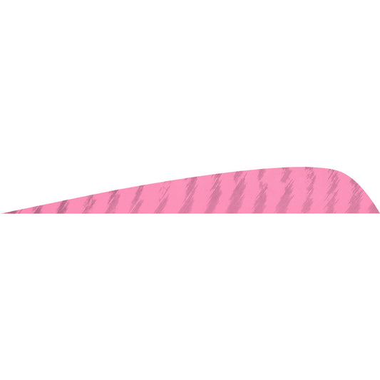 Gateway Gateway Parabolic Feathers Barred Flo Pink 4 In. Lw 50 pk. - Outdoor Gear - DropShot Archery