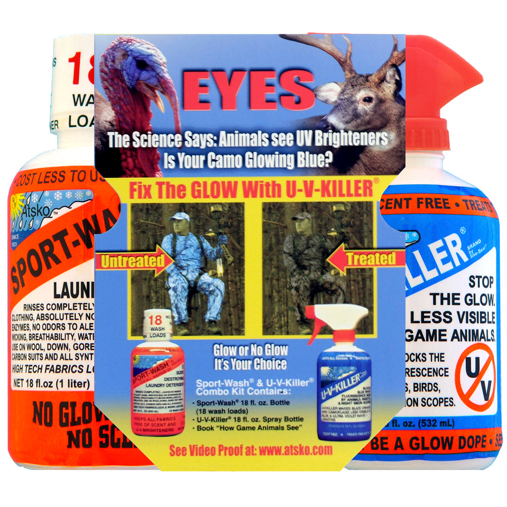 Atsko Atsko U-v Killer/sport Wash Combo - Archery & Outdoor Gear - DropShot Archery
